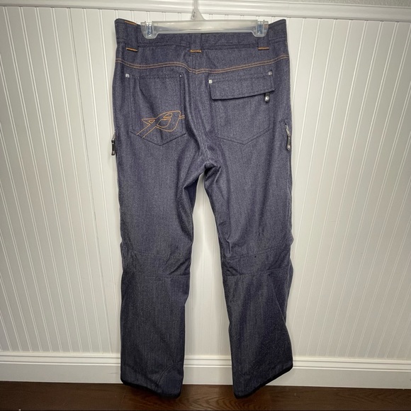 ORAGE | Ski & SnowBoarding Denim Pants - Picture 5 of 8